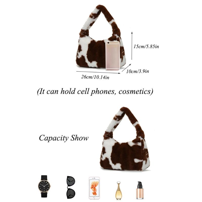 Fashion Leopard Print Handbag Women Plush Shoulder Bag Autumn Winter Handbag H8WD, Black
Fashion Leopard Print Handbag Women Plush Shoulder Bag Autumn Winter Handbag H8WD, Black