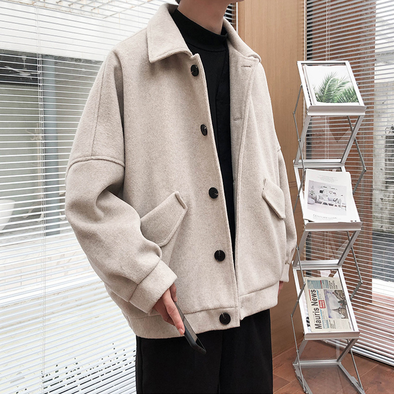 2021 Short Perth People Wool Coat Winter New Products Youth Loose Thick Jacket Ki54, Red
2021 Short Perth People Wool Coat Winter New Products Youth Loose Thick Jacket Ki54, Red