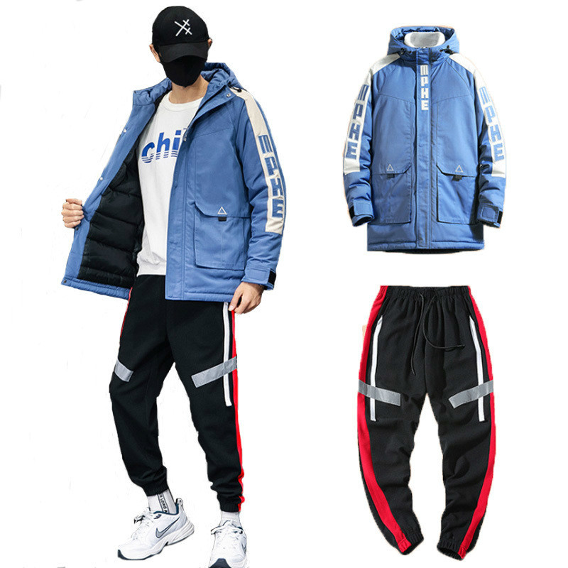 Hot autumn male winter Korean version jacket young casual fashion sets cotton-pillow men's jackets outerwear H4TG, Beige
Hot autumn male winter Korean version jacket young casual fashion sets cotton-pillow men's jackets outerwear H4TG, Beige