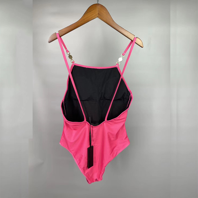 New Women Bikini Swimwear Letters Two-Piece Bikini Set Pink Bathing Suit Beachwear Summer Swimsuit In Stock, One-piece
New Women Bikini Swimwear Letters Two-Piece Bikini Set Pink Bathing Suit Beachwear Summer Swimsuit In Stock, One-piece