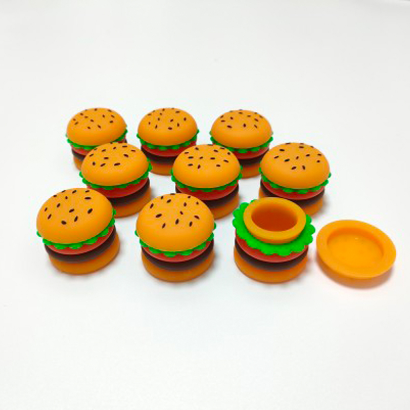 New Hamburger Silicone Jar Dab Wax Oil Container 5 Ml Silicon Container Food Grade Jar Oil Holder For Vaporizer Vape Dab Tool Storage
New Hamburger Silicone Jar Dab Wax Oil Container 5 Ml Silicon Container Food Grade Jar Oil Holder For Vaporizer Vape Dab Tool Storage