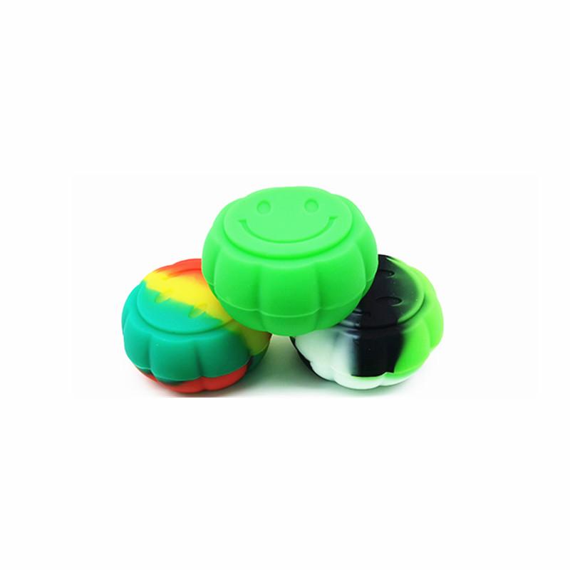 Other Smoking Accessories Pumpkin Shape Silicone Nonstick Wax Containers 6ML rubber food grade dab tool storage jar oil holder for concentrate pot
Other Smoking Accessories Pumpkin Shape Silicone Nonstick Wax Containers 6ML rubber food grade dab tool storage jar oil holder for concentrate pot