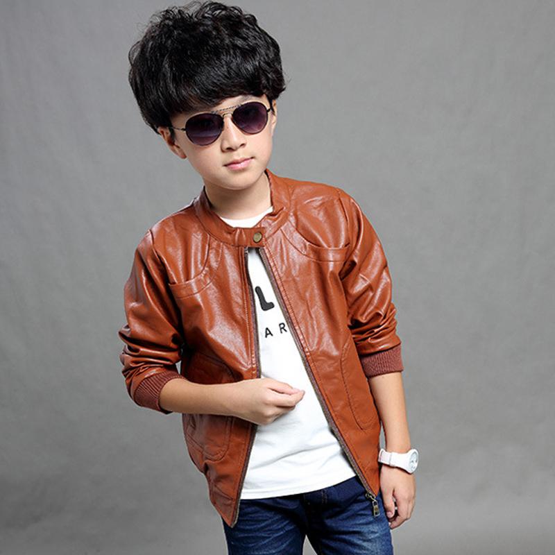 Baby Boys Faux Leather Jacket Blouson Garcon Long Sleeve Spring Kids Coat Leather Boys Outerwear Children Clothing TZ46, Black
Baby Boys Faux Leather Jacket Blouson Garcon Long Sleeve Spring Kids Coat Leather Boys Outerwear Children Clothing TZ46, Black