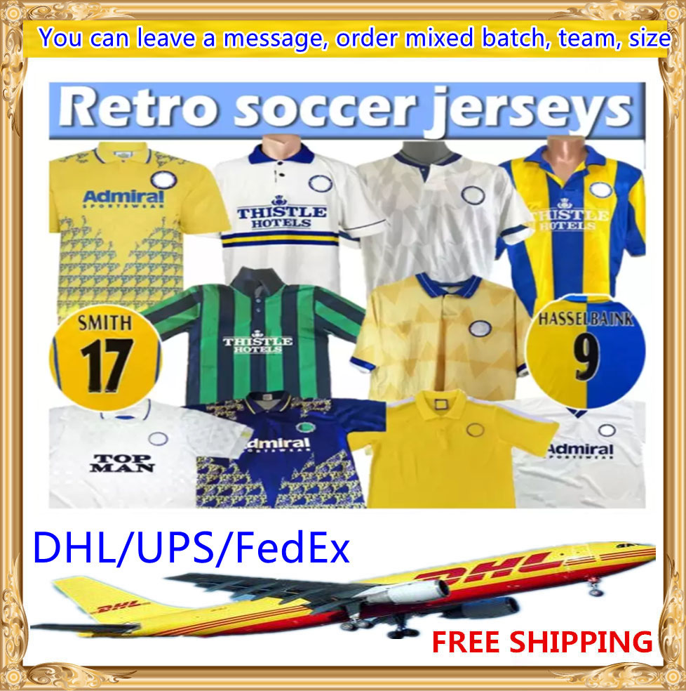 Retro LEEDS HASSELBAINK Soccer Jersey 72 77 78 1989 90 91 92 93 96 97 98 99 2000 01 united SMITH KEWELL home white away HOPKIN Classic vinta, Black;yellow
Retro LEEDS HASSELBAINK Soccer Jersey 72 77 78 1989 90 91 92 93 96 97 98 99 2000 01 united SMITH KEWELL home white away HOPKIN Classic vinta, Black;yellow