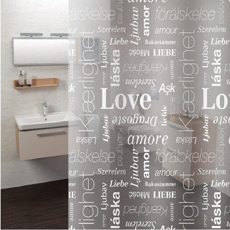 PEVA Bath Curtain with Hooks Waterproof Shower Curtain Thicken Bathroom size 180x180cm Letter Printed Bathroom1
PEVA Bath Curtain with Hooks Waterproof Shower Curtain Thicken Bathroom size 180x180cm Letter Printed Bathroom1