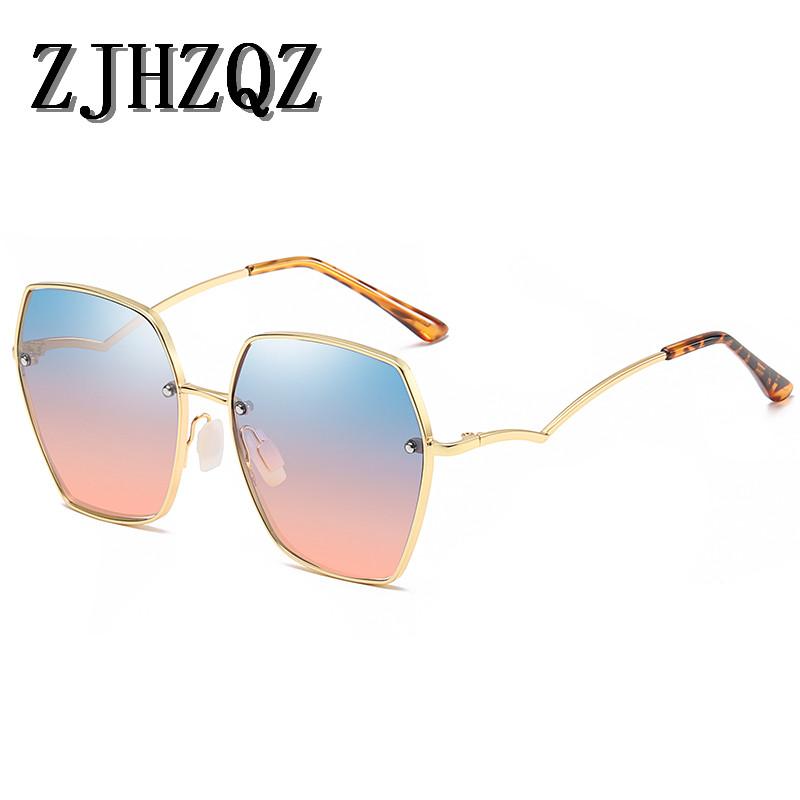 ZJHZQZ Lady Oversized Gradient Polarized Sunglasses Women Pilot Retro Rimless Square Sun Glasses Shades Oculos Feminino UV400
ZJHZQZ Lady Oversized Gradient Polarized Sunglasses Women Pilot Retro Rimless Square Sun Glasses Shades Oculos Feminino UV400