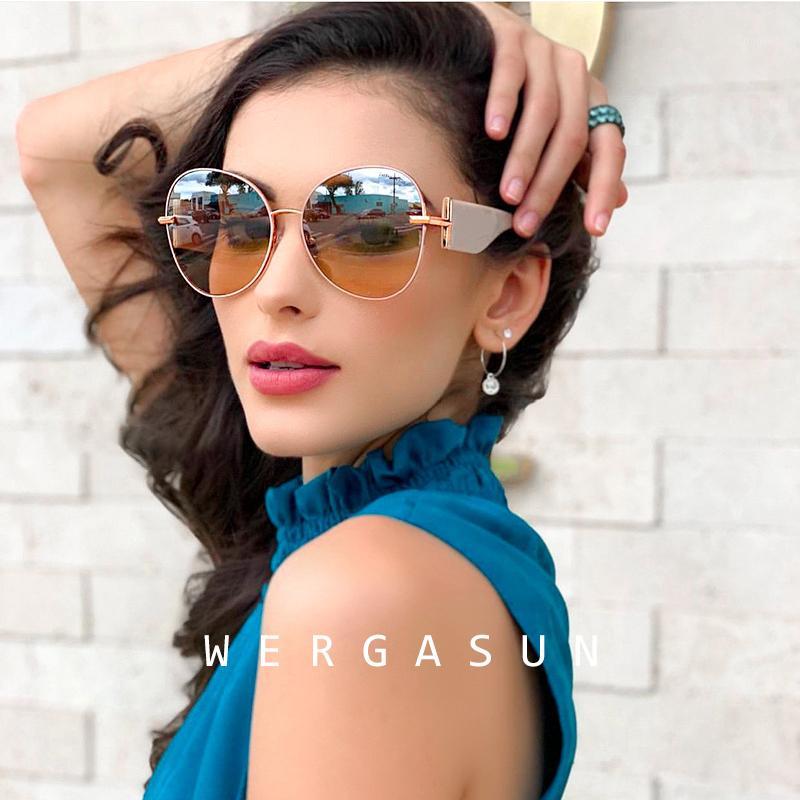 Sunglasses WERGASUN Sexy Lady Vintage Round Women Retro Mirror Sun Glasses Shade UV4001
Sunglasses WERGASUN Sexy Lady Vintage Round Women Retro Mirror Sun Glasses Shade UV4001