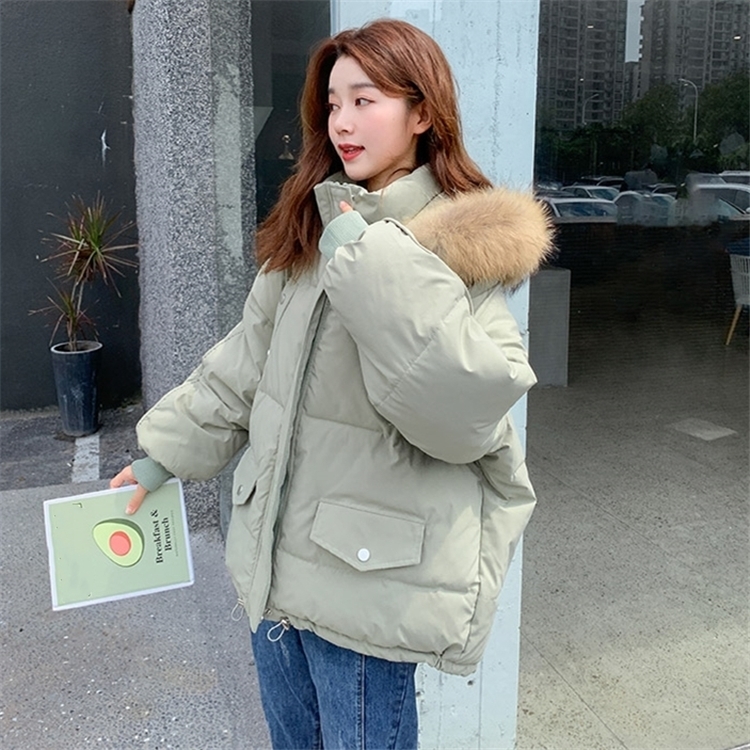Colorfaith New Autumn Winter Women Jackets Quilted Puffer Parkas High-Quality Warm Hooded Wild Oversize Short Coat CO955 201029