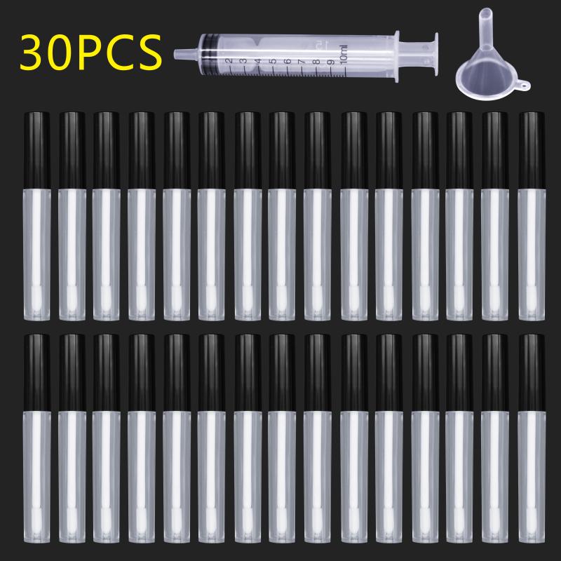 30 PCS 2.5ML Plastic Lip Gloss Tube DIY Lip Gloss Containers Bottle Empty Cosmetic Container Tool Makeup Organizer
30 PCS 2.5ML Plastic Lip Gloss Tube DIY Lip Gloss Containers Bottle Empty Cosmetic Container Tool Makeup Organizer