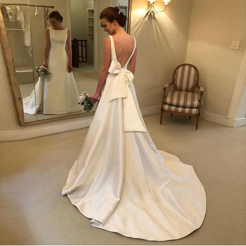 2021 New Wedding Satin Dressed Robe Longue Long Soiree Robe, Simple Bride to Be Cast *1087* 73EF, Ivory white
2021 New Wedding Satin Dressed Robe Longue Long Soiree Robe, Simple Bride to Be Cast *1087* 73EF, Ivory white