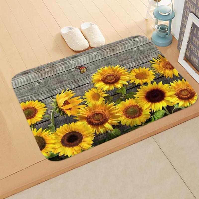 3D Printed Sunflower Carpet Corridor Door Mat non-slip Bathroom Rug Absorbent Kitchen Mat/Carpet1
3D Printed Sunflower Carpet Corridor Door Mat non-slip Bathroom Rug Absorbent Kitchen Mat/Carpet1