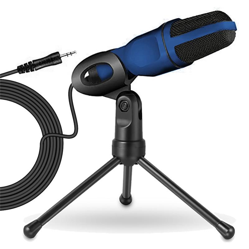 New Condenser Microphone 3.5mm Plug Home Stereo MIC Desktop Tripod for PC YouTube Video Skype Chatting Gaming Podcast Recording
New Condenser Microphone 3.5mm Plug Home Stereo MIC Desktop Tripod for PC YouTube Video Skype Chatting Gaming Podcast Recording