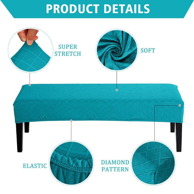Bench Cover Stretch Jacquard Kitchen Seat Protector Slipcover Elastic Diamond Pattern Removable Washable Furniture Dining Room
Bench Cover Stretch Jacquard Kitchen Seat Protector Slipcover Elastic Diamond Pattern Removable Washable Furniture Dining Room