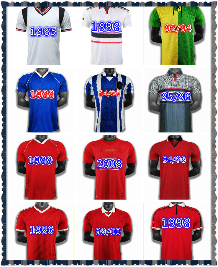 Retro Version 07 08 83 86 United Soccer jersey finals football Giggs SCHOLES RONALDO Beckham 88 90 92 94 96 98 99 CANTONA KEANE, Black;yellow
Retro Version 07 08 83 86 United Soccer jersey finals football Giggs SCHOLES RONALDO Beckham 88 90 92 94 96 98 99 CANTONA KEANE, Black;yellow