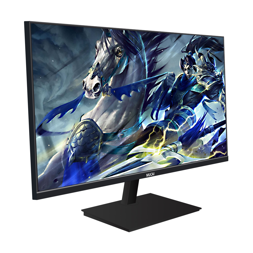 

MUCAI N240A 24 Inch Monitor Office Gaming Computer Display FHD 1080P IPS Low Blue Light Screen With HDMI VGA Power Por 1920*1080