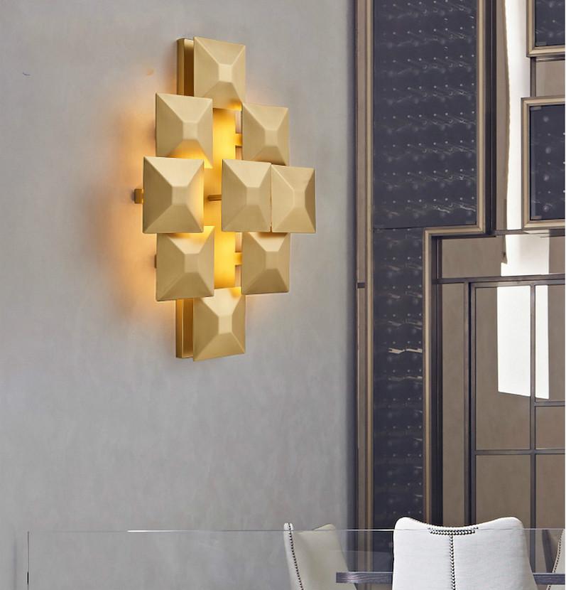 LED Nordic Alloy Designer LED Lamp Light Wall lamp Wall Light Sconce For Bar Store Foyer Bedroom