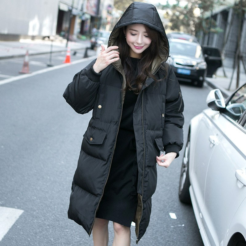 XXXL Plus Size Winter Coat Women Oversize Puffer Jacket Hooded Long Parkas Warm Down Cotton Winter Jacket Women Overcoat C6636 201217