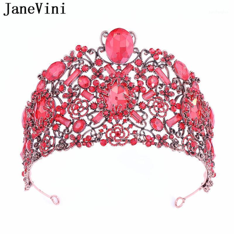 JaneVini Vintage Red Purple Diamond Wedding Crowns Bridal Hair Jewelry Baroque Crystal Beaded Bride Pageant Headwear Hairbands Clips & Barre, Golden;silver
JaneVini Vintage Red Purple Diamond Wedding Crowns Bridal Hair Jewelry Baroque Crystal Beaded Bride Pageant Headwear Hairbands Clips & Barre, Golden;silver