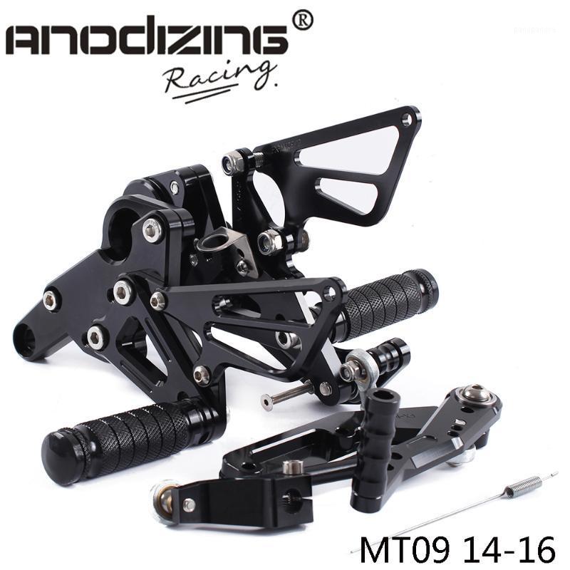 Full CNC Aluminum Motorcycle Adjustable Rearsets Rear Sets Foot Pegs For MT09 MT 09 2014-20201
Full CNC Aluminum Motorcycle Adjustable Rearsets Rear Sets Foot Pegs For MT09 MT 09 2014-20201