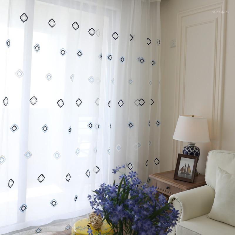 Geometric Curtains Tulle For Living Room Children Embroidered Voile Sheer Curtains for Bedroom Kitchen Kids Window Cortina White1, Tulle 1 piece
Geometric Curtains Tulle For Living Room Children Embroidered Voile Sheer Curtains for Bedroom Kitchen Kids Window Cortina White1, Tulle 1 piece