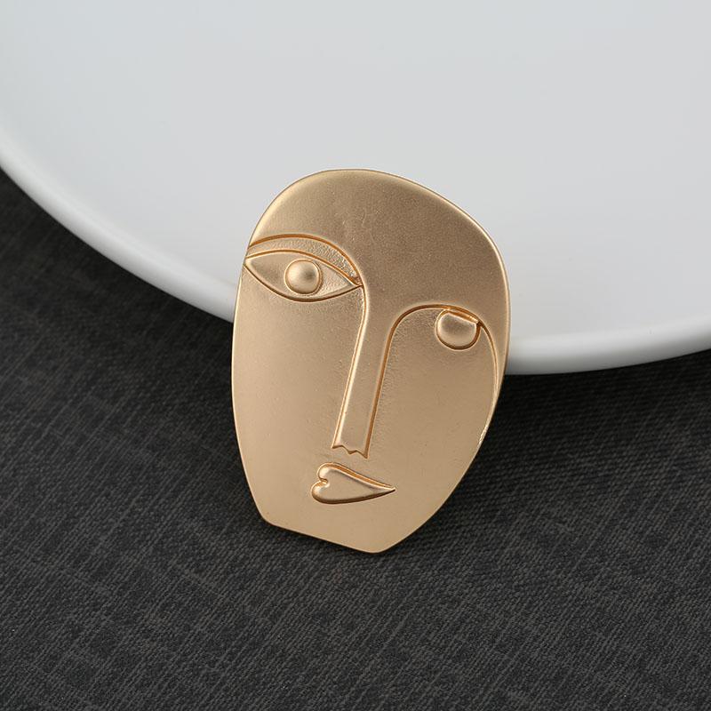 2020, Female, Exaggerated, Male and Female, Abstract, Brooch, Metal, Suit Accessories, Half Face, Portrait, Women Brooch, Party
2020, Female, Exaggerated, Male and Female, Abstract, Brooch, Metal, Suit Accessories, Half Face, Portrait, Women Brooch, Party