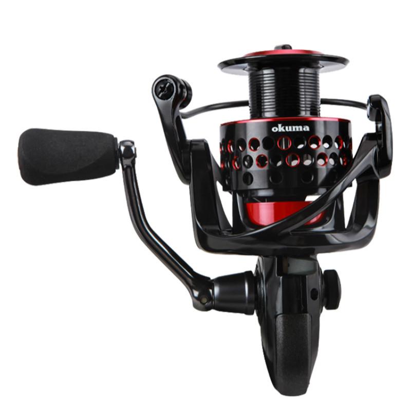 Okuma Fishing Spinning Reel Saltwater 10000s Fishing Reel Carp Reels 5.0:1 7+1 BB Rock Spinning Reels Wheel
Okuma Fishing Spinning Reel Saltwater 10000s Fishing Reel Carp Reels 5.0:1 7+1 BB Rock Spinning Reels Wheel