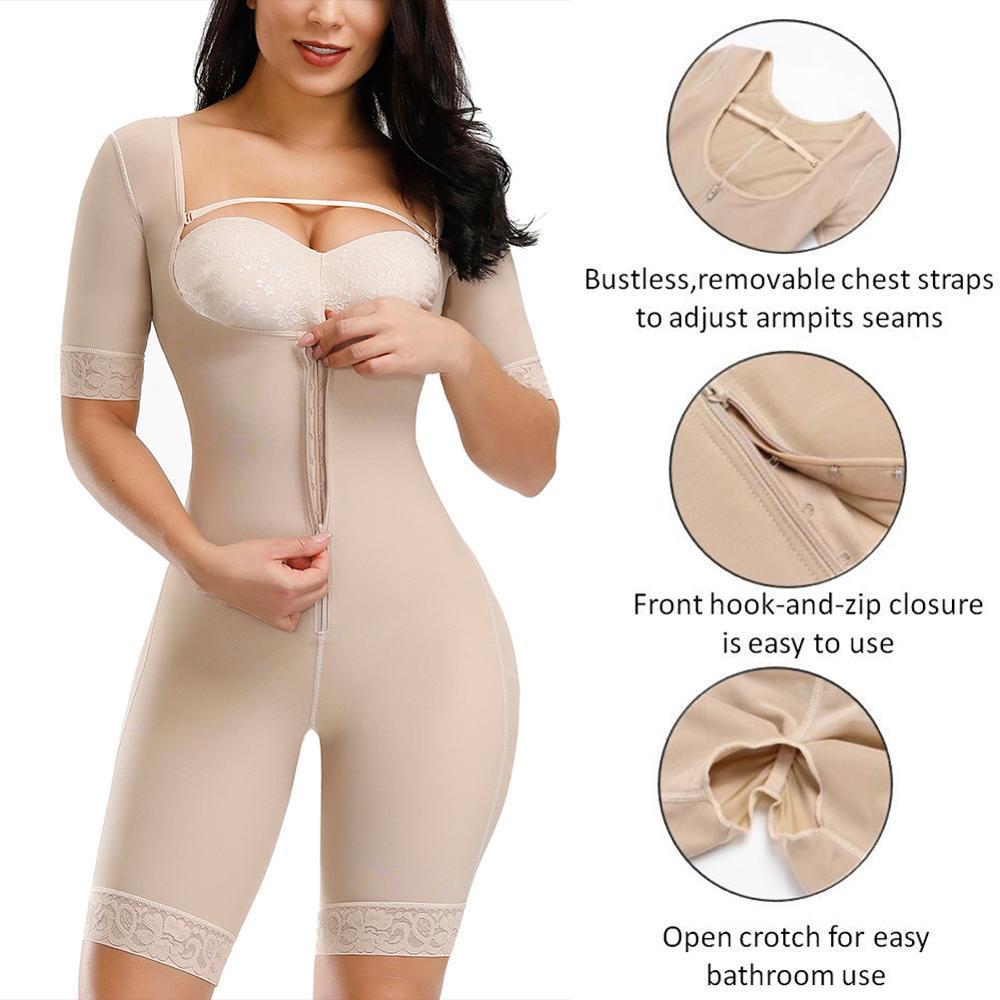 Lover-Beauty Women Slimming Underwear Full Body Shaper Tummy Control Waist Trainer Postpartum Recovery Butt Lifter Shapewear LJ200918