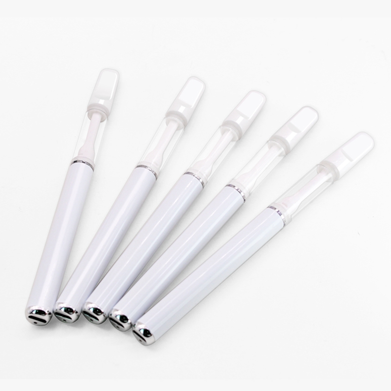 Full Ceramic Disposable Vape Pen Kit Rechargeable Electronic Cigarettes 0.8ml 1.0ml 280mah Empty Vaporizer Ceramic Coil Carts E-cigarette Kits, White
Full Ceramic Disposable Vape Pen Kit Rechargeable Electronic Cigarettes 0.8ml 1.0ml 280mah Empty Vaporizer Ceramic Coil Carts E-cigarette Kits, White