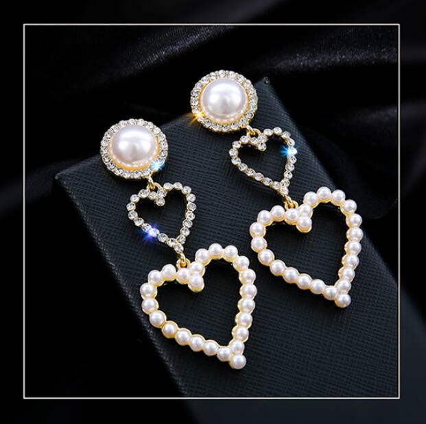Womens Bohemian Silver needle Earrings women love pearl diamond long earrings temperament Earrings Girls Jewelry Gift ER0761
Womens Bohemian Silver needle Earrings women love pearl diamond long earrings temperament Earrings Girls Jewelry Gift ER0761