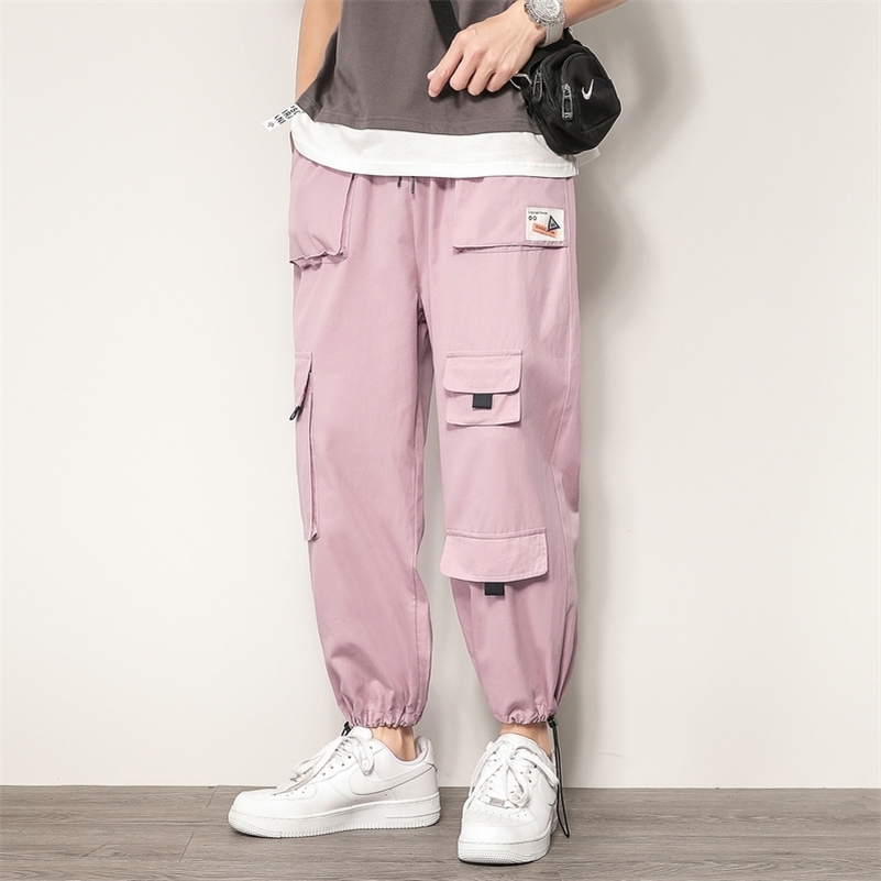 New Men's Cargo Pants High quality Brand Hip Hop Casual pants Multi-pocket Teen fashion Loose cargo trousers male 201221, Green color
New Men's Cargo Pants High quality Brand Hip Hop Casual pants Multi-pocket Teen fashion Loose cargo trousers male 201221, Green color