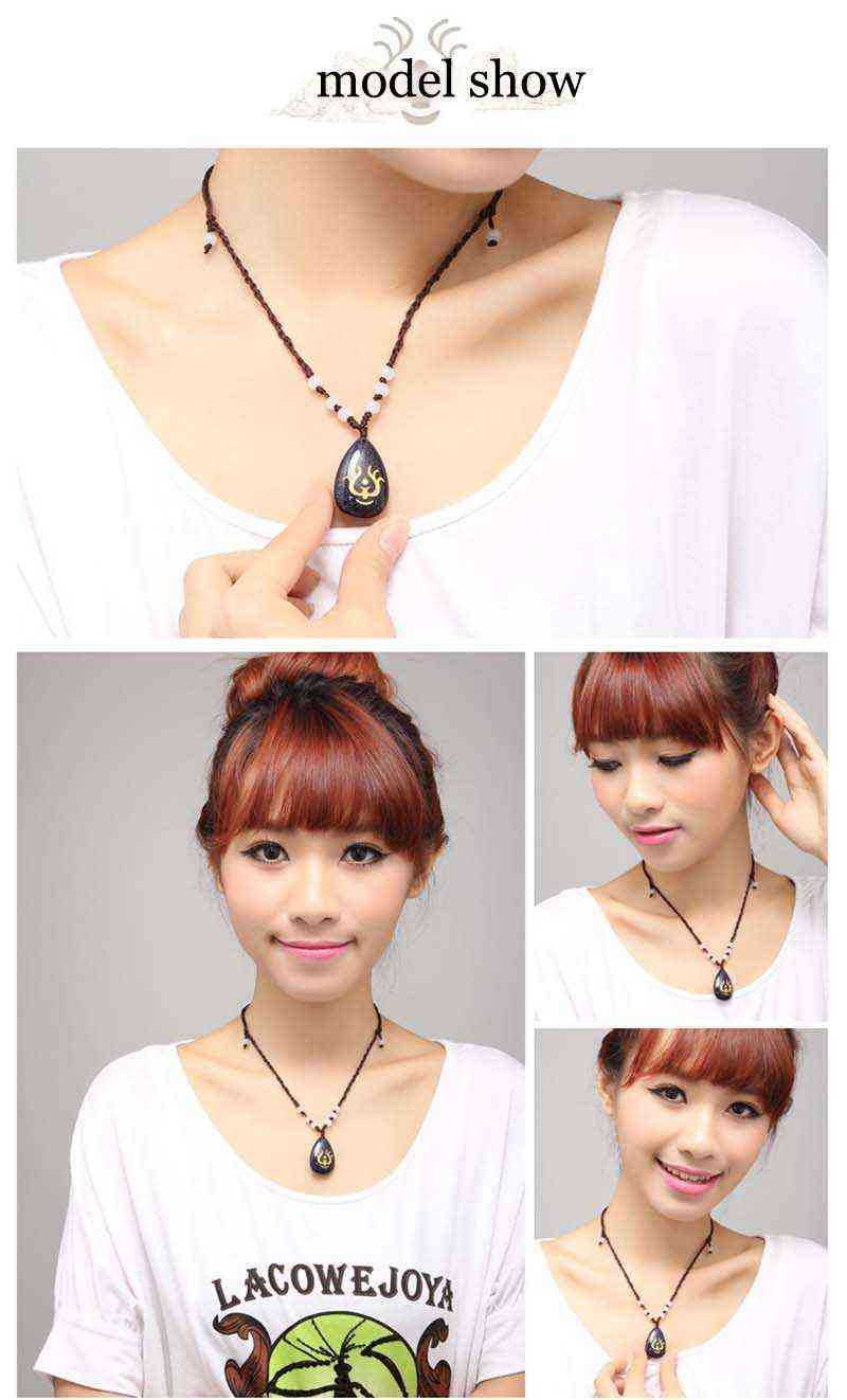 Hayao Miyazaki Series Laputa Flying Stone Castle In The Sky Pendant Necklace for Girl Gift Japanese Anime Costume Jewelry 220121