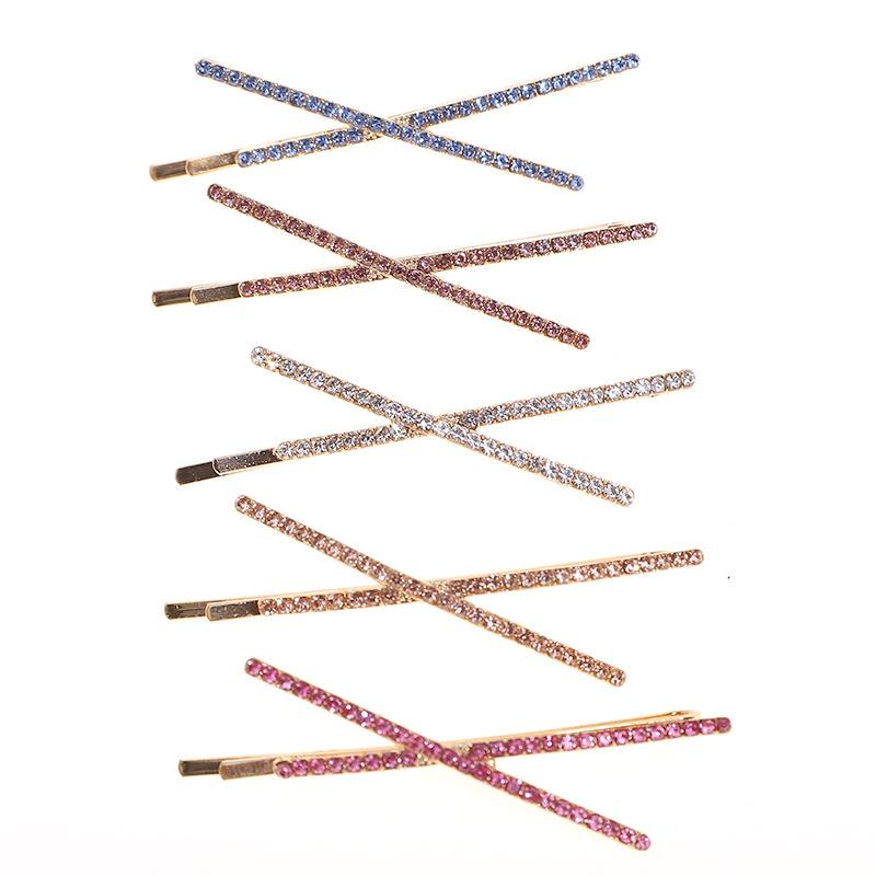 X Shaped Crystal Hair Pins Cute Metal Shiny Hair Clip Rhinestone Bobby Pin Sparkly Barrette for Women Girls
X Shaped Crystal Hair Pins Cute Metal Shiny Hair Clip Rhinestone Bobby Pin Sparkly Barrette for Women Girls