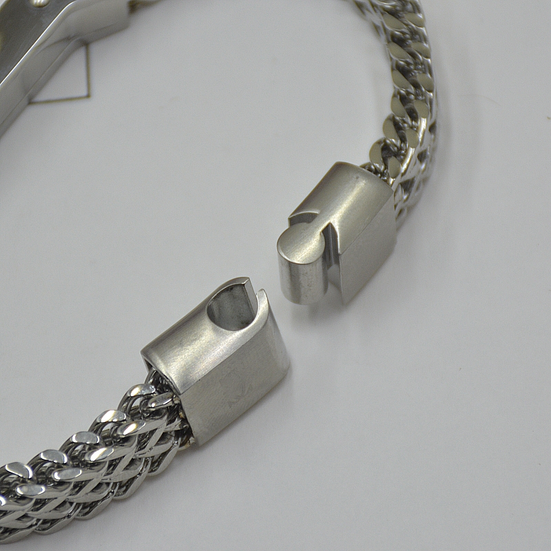 Low Price Promotion - Classic Titanium Metal Woven Bracelet High quality French Man Jewelry Charm Bracelets Pulseira As Birthday Gift, Golden;silver
Low Price Promotion - Classic Titanium Metal Woven Bracelet High quality French Man Jewelry Charm Bracelets Pulseira As Birthday Gift, Golden;silver