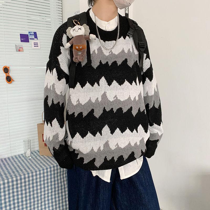 Autumn And Winter Sweater Men's Warm Fashion Casual Retro Knitted Pullover Men Loose Korean Knitting Sweaters Mens Clothes -2XL, Black
Autumn And Winter Sweater Men's Warm Fashion Casual Retro Knitted Pullover Men Loose Korean Knitting Sweaters Mens Clothes -2XL, Black