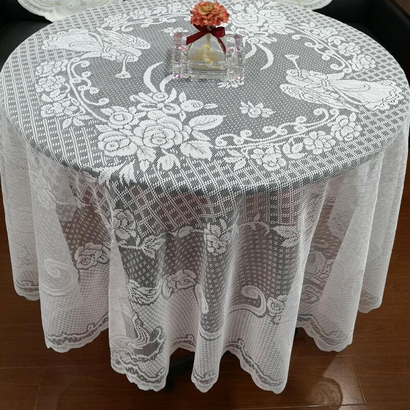 Fashion Solid Vintage Angel Lace Tablecloth Rectangle Round Table Cloth Cover Home Party Decor, Round 180cm
Fashion Solid Vintage Angel Lace Tablecloth Rectangle Round Table Cloth Cover Home Party Decor, Round 180cm