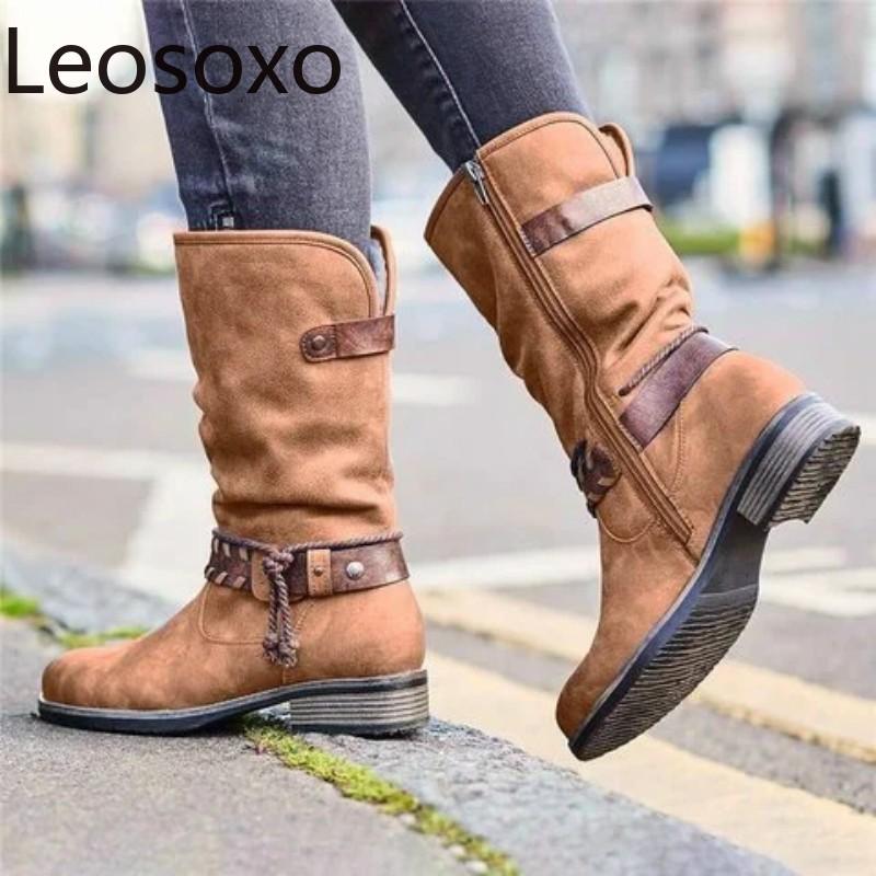 Large Size35-43 Women's Booties Retro Shoes New Lady's Boot Fashionable Round Head Casual Middle Women's Boots, Purple
Large Size35-43 Women's Booties Retro Shoes New Lady's Boot Fashionable Round Head Casual Middle Women's Boots, Purple