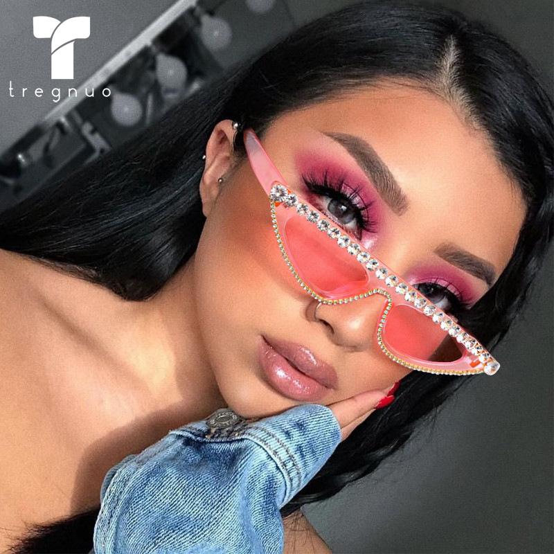 Sunglasses TREGNUO 2021 Retro Cat Eye Women Handmade Rhinestones Personality Glasses UV400 Party Eyewear
Sunglasses TREGNUO 2021 Retro Cat Eye Women Handmade Rhinestones Personality Glasses UV400 Party Eyewear