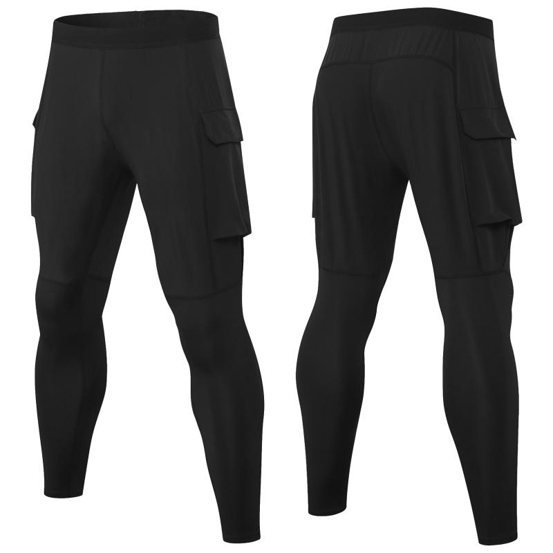 Men Sports Pants Breathable Quick-Dry Leggings Fitness Pants Compression Leggings Gym Trousers with Pocket, Black
Men Sports Pants Breathable Quick-Dry Leggings Fitness Pants Compression Leggings Gym Trousers with Pocket, Black