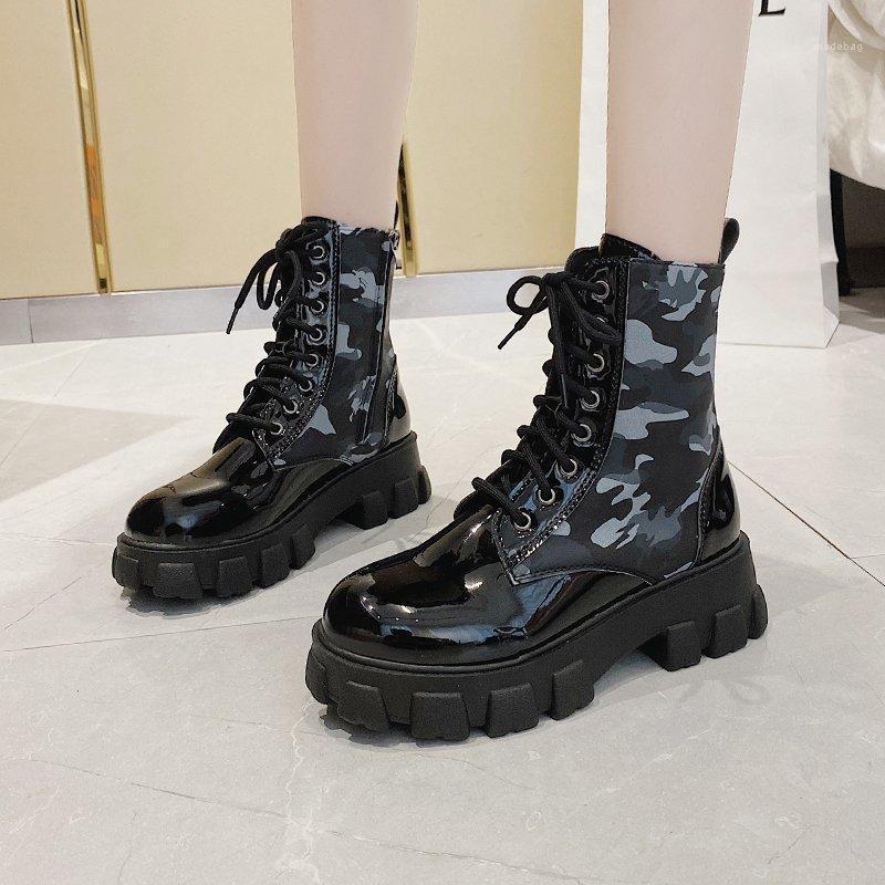 Rimocy Punk Style High Heels Platform Boots Women Summer Autumn Black Patent Leather Boots Woman 2020 Fashion Lace Up Shoes Lady1, White
Rimocy Punk Style High Heels Platform Boots Women Summer Autumn Black Patent Leather Boots Woman 2020 Fashion Lace Up Shoes Lady1, White