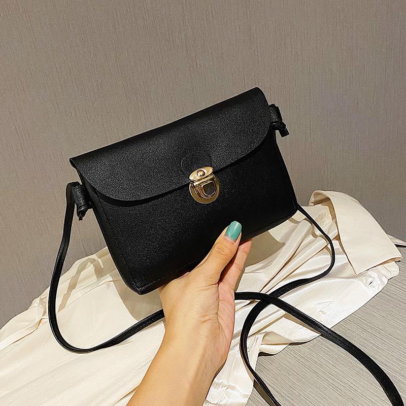 YANIGELAN Simple Mini Square Bags Female Wild Girls Messenger Bag Soild Color Crossbody Shoulder Bag Coin Purse Mini Pack bolsos, Black
YANIGELAN Simple Mini Square Bags Female Wild Girls Messenger Bag Soild Color Crossbody Shoulder Bag Coin Purse Mini Pack bolsos, Black