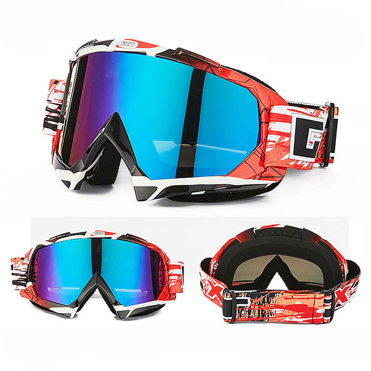 Cycling Motocross Goggles ATV MTB DH Windproof Skiing Moto Bike Goggles Glass Dirt bike Helmet Visors Lens Motorcycle Glasses M Q0107
Cycling Motocross Goggles ATV MTB DH Windproof Skiing Moto Bike Goggles Glass Dirt bike Helmet Visors Lens Motorcycle Glasses M Q0107