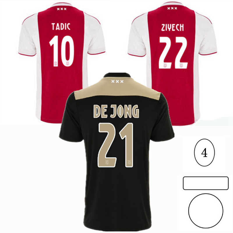 Retro classic 2018 2019 ajax soccer jersey HUNTELAAR NOURI DE LIGT TADIC DE JONG ZIYECH home away 18/19 football shirt S-2XL, Black;yellow
Retro classic 2018 2019 ajax soccer jersey HUNTELAAR NOURI DE LIGT TADIC DE JONG ZIYECH home away 18/19 football shirt S-2XL, Black;yellow