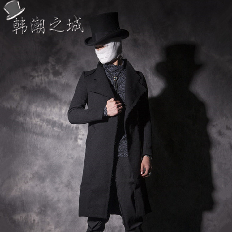 2021 New Men Long Winter Coat Korean Version of Thin Beggar Body Skinned British-style Men's Fashionable Stylist Jacket HQXP, Black
2021 New Men Long Winter Coat Korean Version of Thin Beggar Body Skinned British-style Men's Fashionable Stylist Jacket HQXP, Black