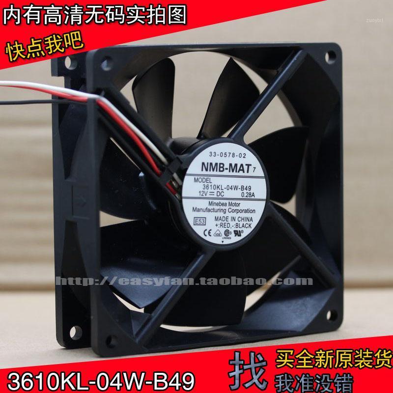 NMB 3610KL-04W-B49 9225 9cm 12V 0.28A double ball large air cooling fan 90×90×25mm cooler1
NMB 3610KL-04W-B49 9225 9cm 12V 0.28A double ball large air cooling fan 90×90×25mm cooler1
