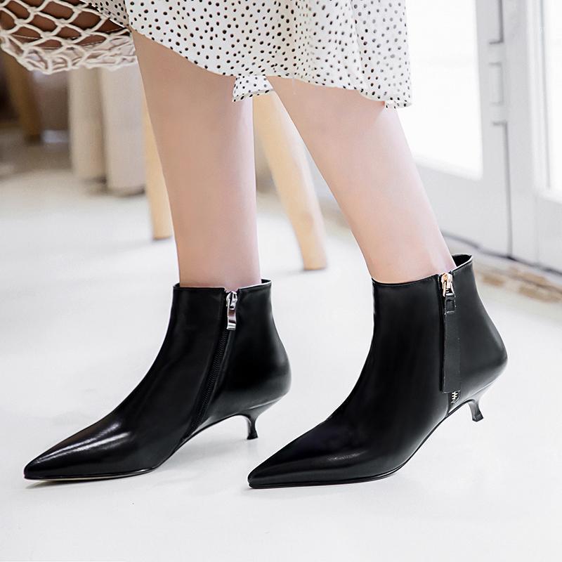 EshtonShero Winter Woman Shoes Ankle Boots leather Zipper High Heels Pointed Toe Black Elegant Sweet Style women boots Size 3-121, Beige
EshtonShero Winter Woman Shoes Ankle Boots leather Zipper High Heels Pointed Toe Black Elegant Sweet Style women boots Size 3-121, Beige