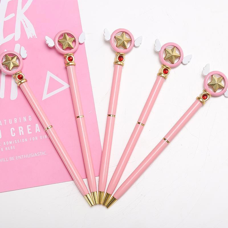Ballpoint Pens Card Captor Pen Kawaii Stationery Star Kids Novelty Anime Student Writing Gel Learning Office Supplies, One pen
Ballpoint Pens Card Captor Pen Kawaii Stationery Star Kids Novelty Anime Student Writing Gel Learning Office Supplies, One pen