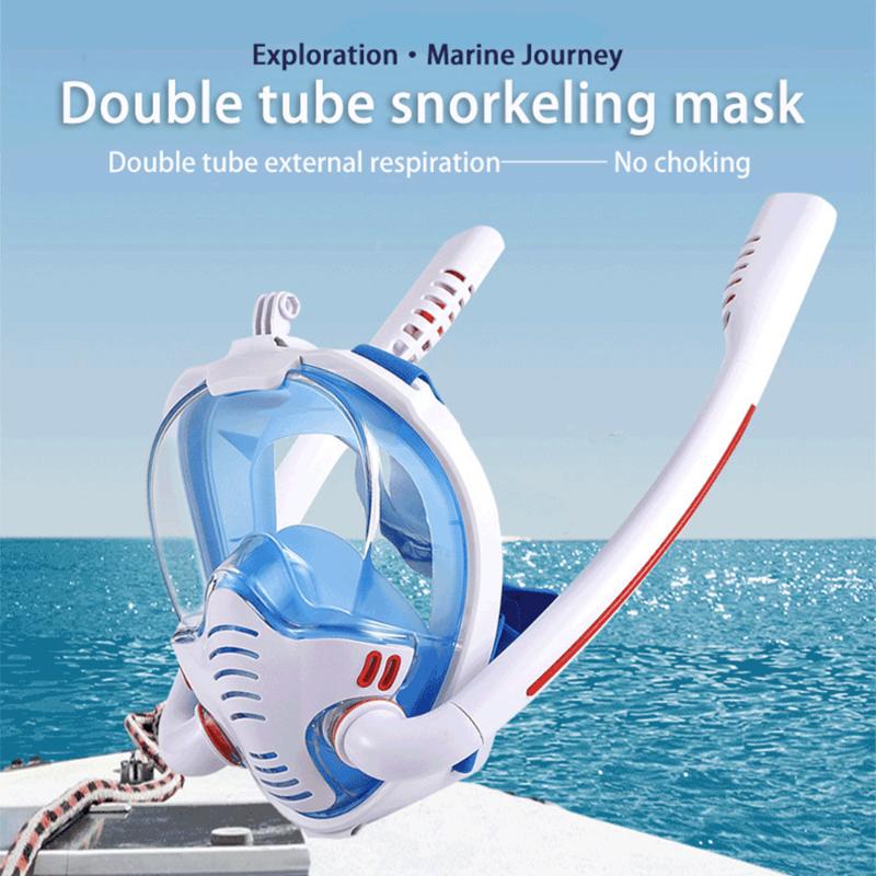 Underwater Scuba Anti Fog Full Face Diving Mask Snorkeling Respiratory Masks Safe Waterproof Swimming Equipment for Adult Youth
Underwater Scuba Anti Fog Full Face Diving Mask Snorkeling Respiratory Masks Safe Waterproof Swimming Equipment for Adult Youth
