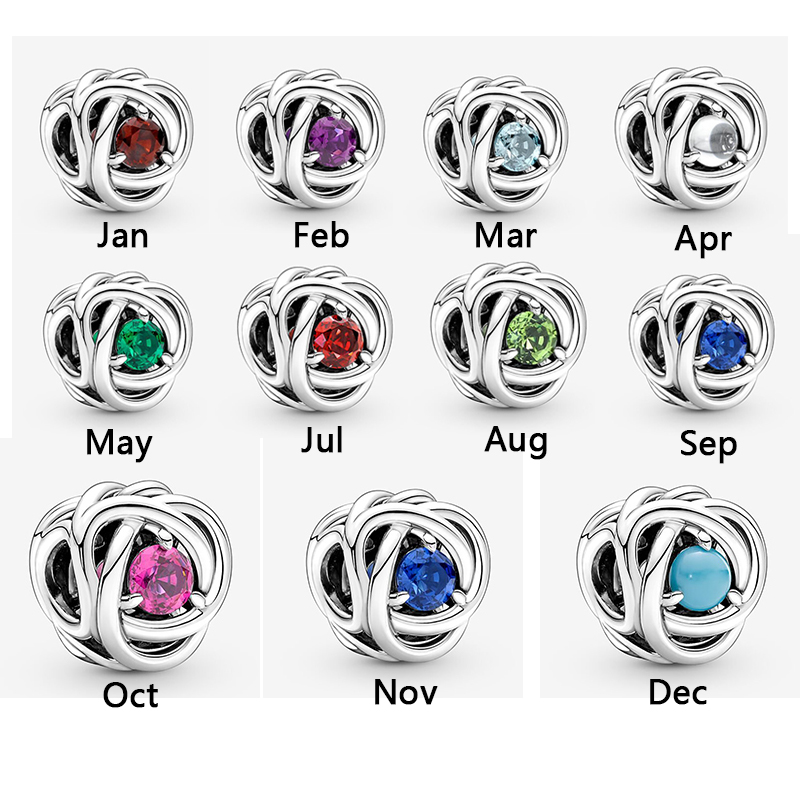 NEW 925 Sterling Silver Fit Pandora Charms Bracelets Birth Stones Family Tree Jan Feb Month Charm for European Women Wedding Original Fashion Jewelry 
NEW 925 Sterling Silver Fit Pandora Charms Bracelets Birth Stones Family Tree Jan Feb Month Charm for European Women Wedding Original Fashion Jewelry