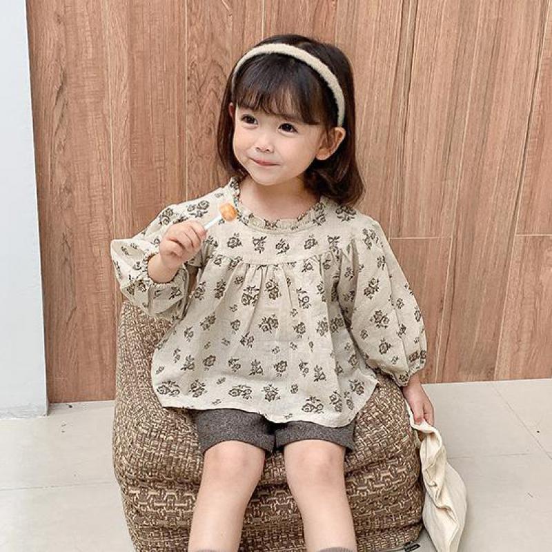 2021 Autumn New Blouse Long Sleeve Floral Tops Children's Fashion Girl's Casual All-match Bottoming Shirt 17re
2021 Autumn New Blouse Long Sleeve Floral Tops Children's Fashion Girl's Casual All-match Bottoming Shirt 17re