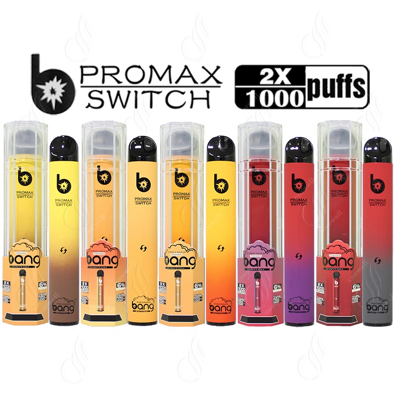 Top Bang Pro Max Promax Switch XXTRA 2 in 1 Double Pods 1000+1000 Puffs Disposable Vape Pen Maxpro Twist Dual Cartridges 2IN1 Vaporizer eCig
Top Bang Pro Max Promax Switch XXTRA 2 in 1 Double Pods 1000+1000 Puffs Disposable Vape Pen Maxpro Twist Dual Cartridges 2IN1 Vaporizer eCig